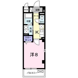 駅前町アビタシオンの物件間取画像